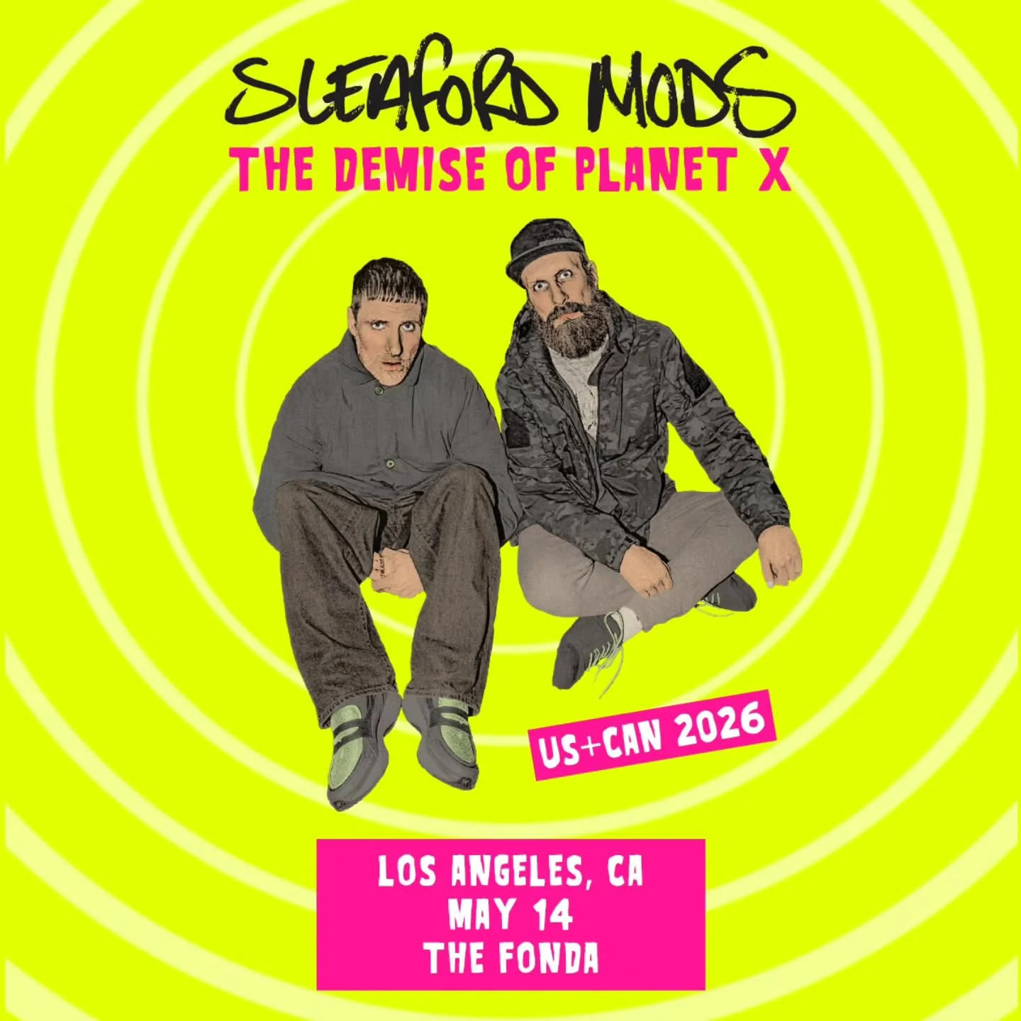 ✨️ 🎟 LA TICKET GIVEAWAY 🎟 ✨️

Enter to win tickets to Sleaford Mods @sleaford_mods live at the Fonda Theatre @fondatheatre in Los Angeles, California on May 14th. 🎶

Giveaway steps:
1. Follow @soundbitemagazine &amp; @fondatheatre 📲 
2. Reshare t