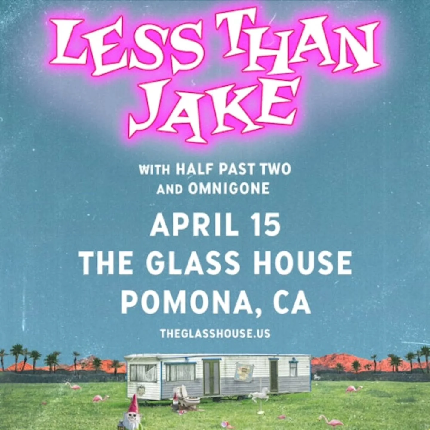 ✨️ 🎟 TICKET GIVEAWAY 🎟 ✨️

Enter to win tickets to Less Than Jake, Half Past Two, &amp; Omnigone live in concert at the Glass House Pomona @theglasshousepomona on Wednesday, April 15th. 🎶

Giveaway steps:
1. Follow @soundbitemagazine &amp; @thegla