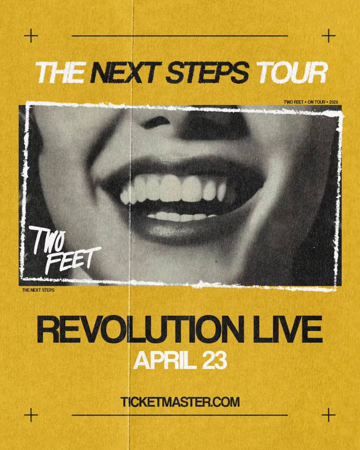 ✨️ 🎟 TICKET GIVEAWAY 🎟 ✨️

Enter to win tickets to Two Feet @twofeetmusic on April 23rd at Revolution Live @revolutionlive in Fort Lauderdale, Florida. 🎵

Giveaway steps:
1. Follow @soundbitemagazine &amp; @revolutionlive 📲 
2. Reshare this post 