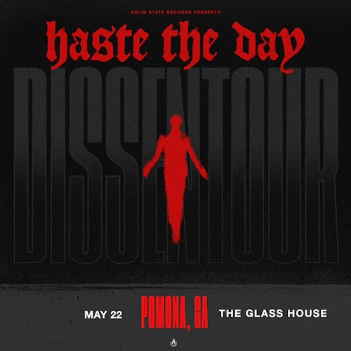 ✨️ 🎟 TICKET GIVEAWAY 🎟 ✨️

Enter to win tickets to Haste the Day live in concert at the Glass House Pomona @theglasshousepomona on May 22nd 🎶

Giveaway steps:
1. Follow @soundbitemagazine &amp; @theglasshousepomona 📲 
2. Reshare this post in your