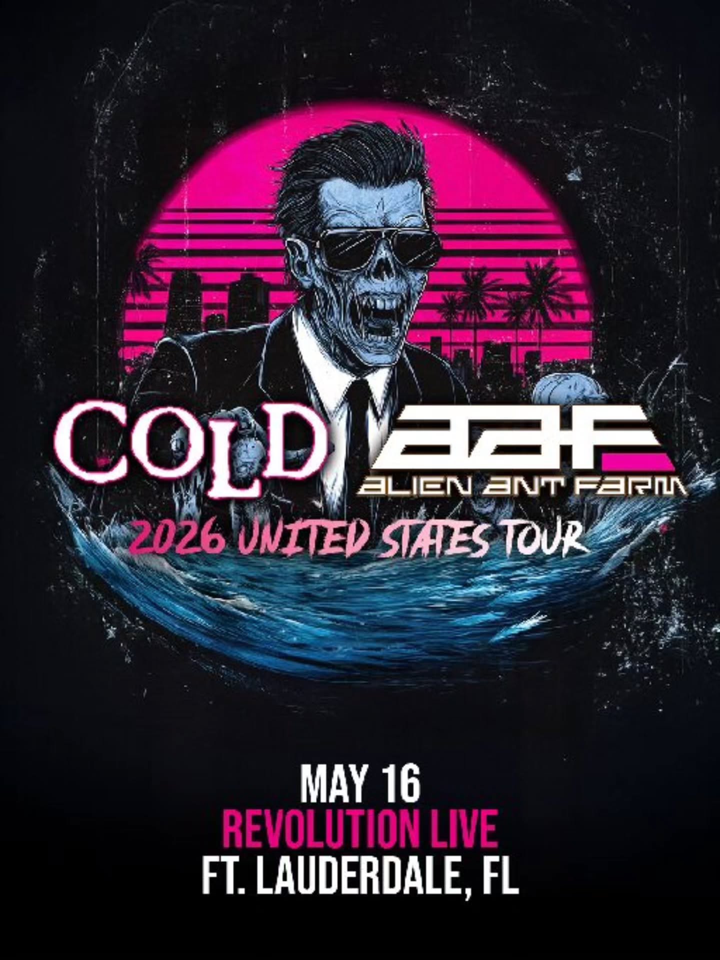 ✨️ 🎟 TICKET GIVEAWAY 🎟 ✨️

Enter to win tickets to COLD and Alient Ant Farm on Saturday, May 16th at Revolution Live @revolutionlive in Fort Lauderdale, Florida. 🎵

Giveaway steps:
1. Follow @soundbitemagazine &amp; @revolutionlive 📲 
2. Reshare 