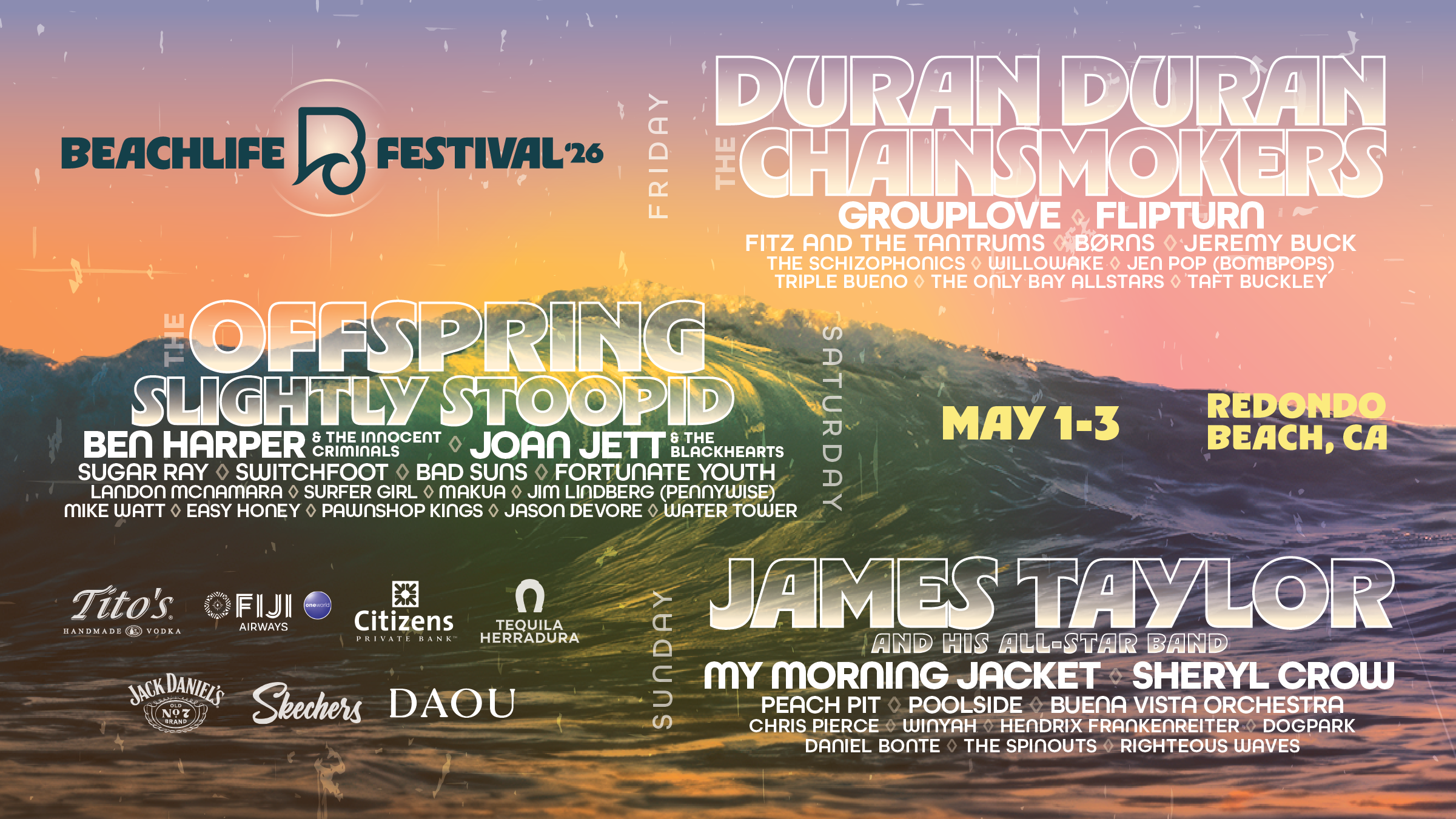 The Must-See Artists at Southern California's BeachLife Festival 2026