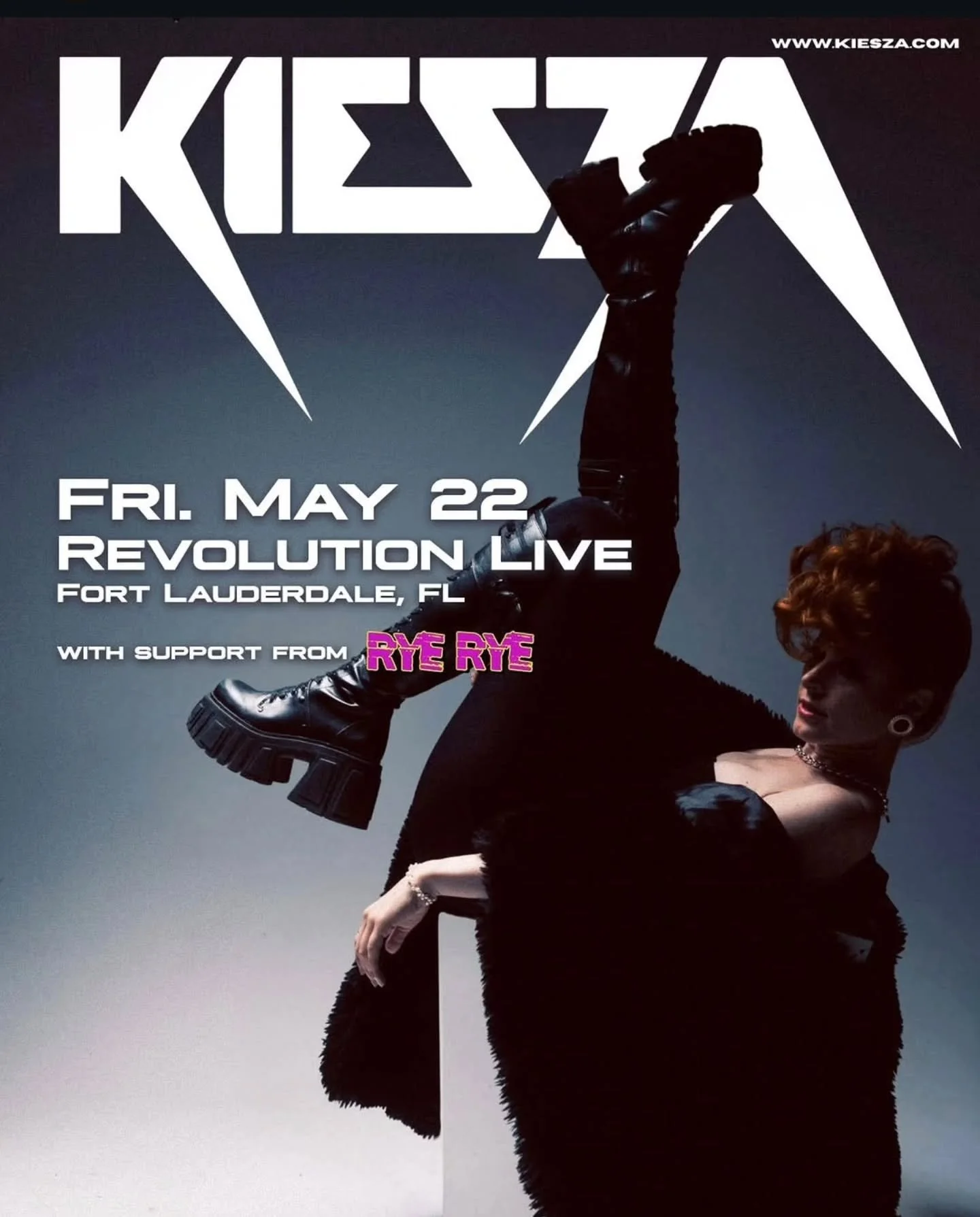 ✨️ 🎟 TICKET GIVEAWAY 🎟 ✨️

Enter to win tickets to Kiesza &amp; Rye Rye on Friday, May 22nd at Revolution Live @revolutionlive in Fort Lauderdale, Florida. 🎵

Giveaway steps:
1. Follow @soundbitemagazine &amp; @revolutionlive 📲 
2. Reshare this p