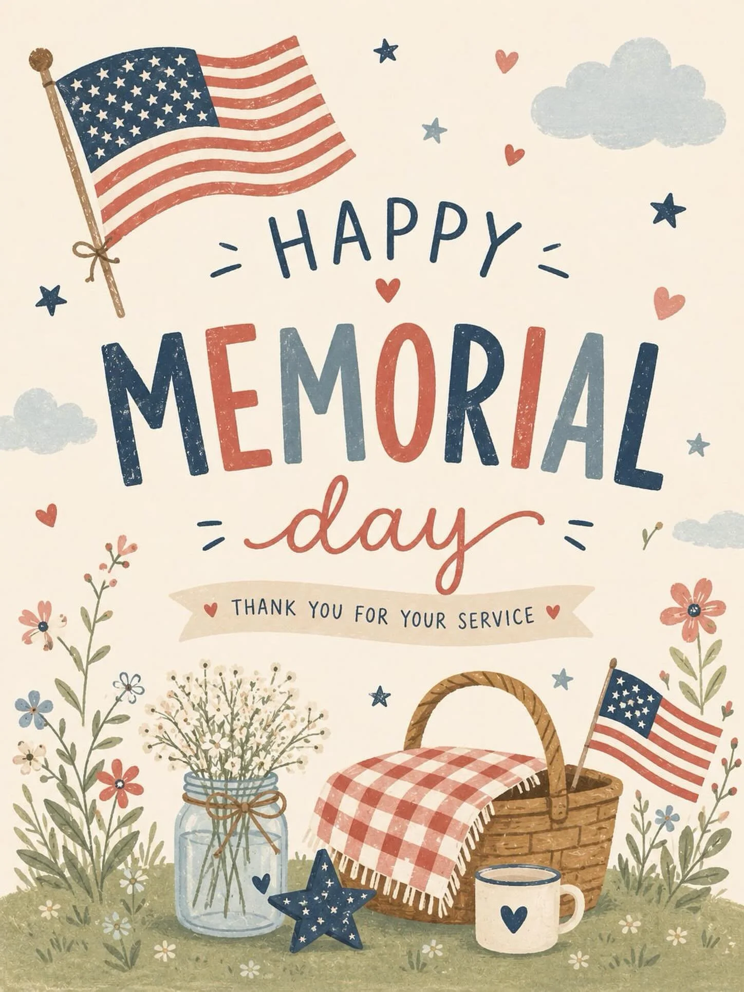 Stars; Stripes, &amp; Gratitude ❤️🤍💙 #HappyMemorialDay

Forever grateful to those who dedicate their lives to bravely serve, veterans, and those who gave their lives to protect us. Wishing you all a Happy Memorial Day! 🇺🇸 

How are you celebratin