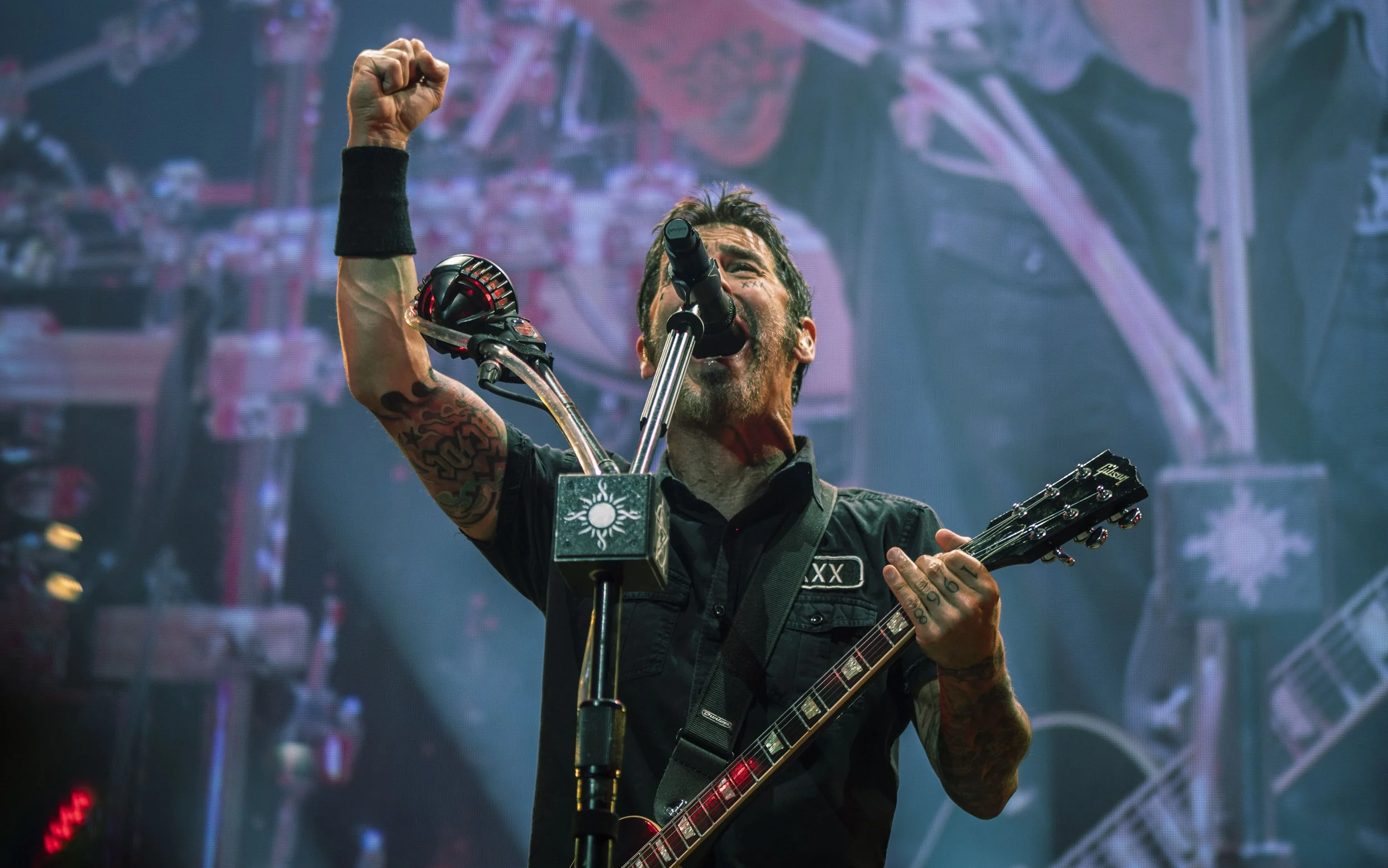 Godsmack Brings 'The Rise of Rock' Tour to Anaheim's Honda Center