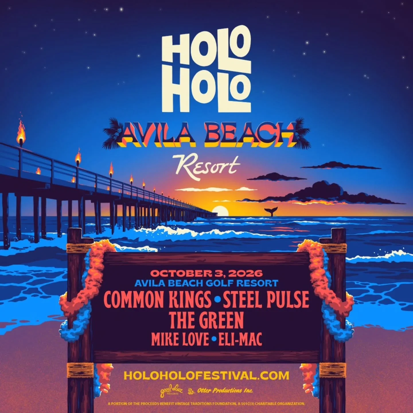 ✨️ 🎟 TICKET GIVEAWAY 🎟 ✨️

Enter to win a pair of tickets to @holoholofest with @commonkings @steelpulseofficial @thegreen808
@mikelovemusic @eli_mac at @avilabeachresort on October 3rd! ✨️ 

Giveaway steps:
1. Follow @soundbitemagazine &amp; @holo