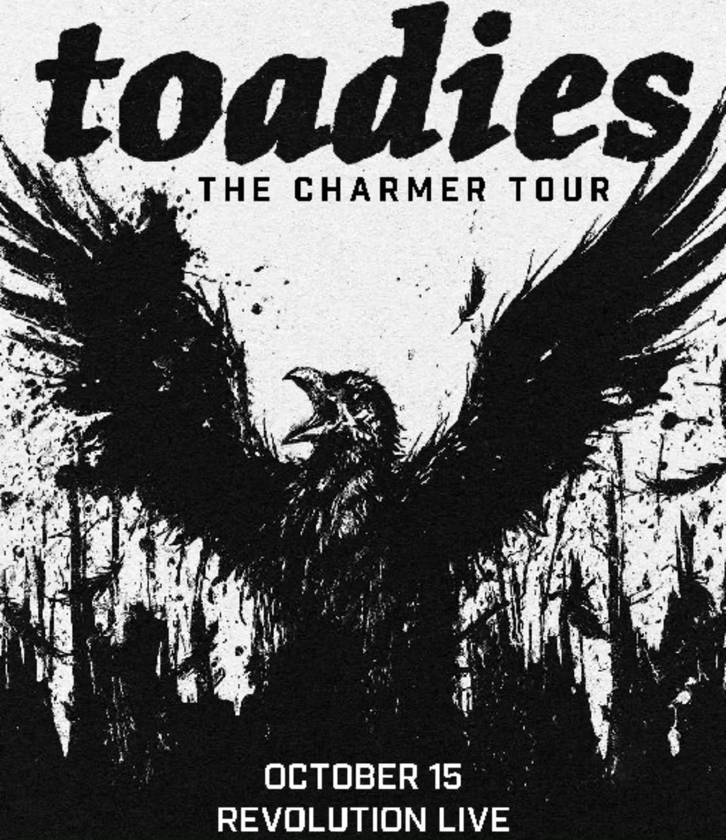 ✨️ 🎟 GIVEAWAY 🎟 ✨️

Enter to win a pair of tickets to Toadies @thetoadies @local_h @emilywolfemusic live in concert at Revolution Live on October 15th! ✨️ 

Giveaway steps:
1. Follow @soundbitemagazine &amp; @Revolutionlive📲 
2. Reshare this post 