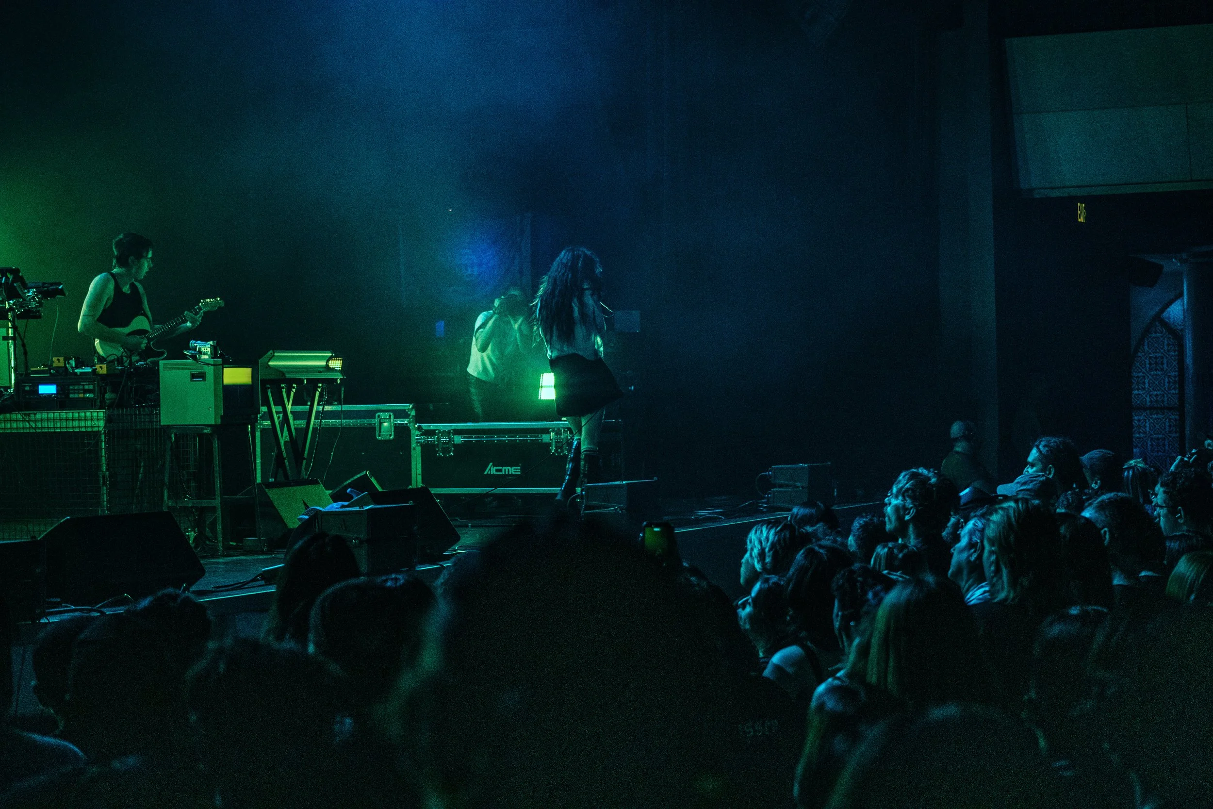 Boy Harsher Turned The Sound Del Mar Into a Darkwave Dance Floor