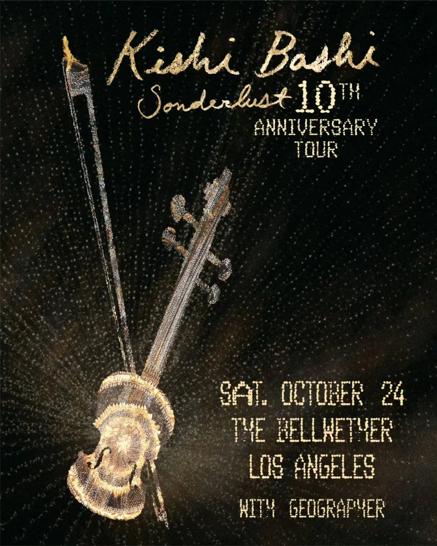 ✨️ 🎟 LA TICKET GIVEAWAY 🎟 ✨️

Enter to win a pair of tickets to Kishi Bashi &amp; Geographer Live in concert at the Bellwether on October 24th! ✨️ 

Giveaway steps:
1. Follow @soundbitemagazine &amp; @thebellwetherla 📲 
2. Reshare this post in you