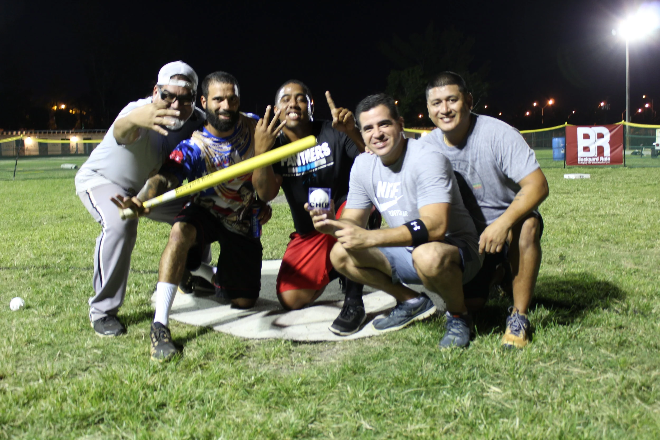 "Dirty South" (from left to right): Manny Mondragon, Carlos Gonzalez, Ismael Scott, Alex Lopez, Treycia Arrieta