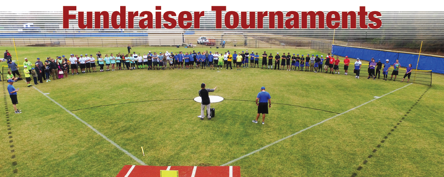 Our fundraising events are a unique and memorable way to raise a few buck$ for your team, organization or cause! It is simple.. WE set up the fields and run the event. YOU tell your community!