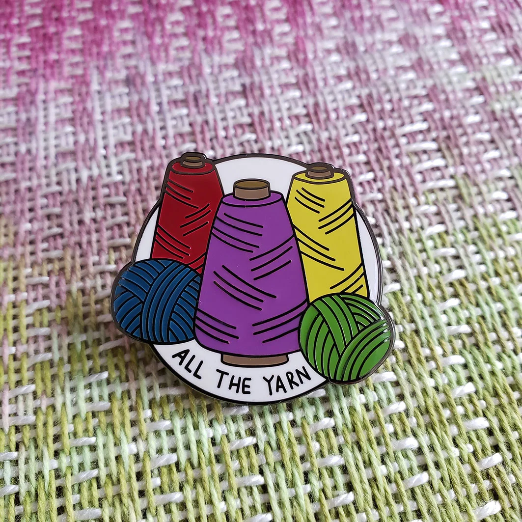 All The Yarn - pin alone.jpg