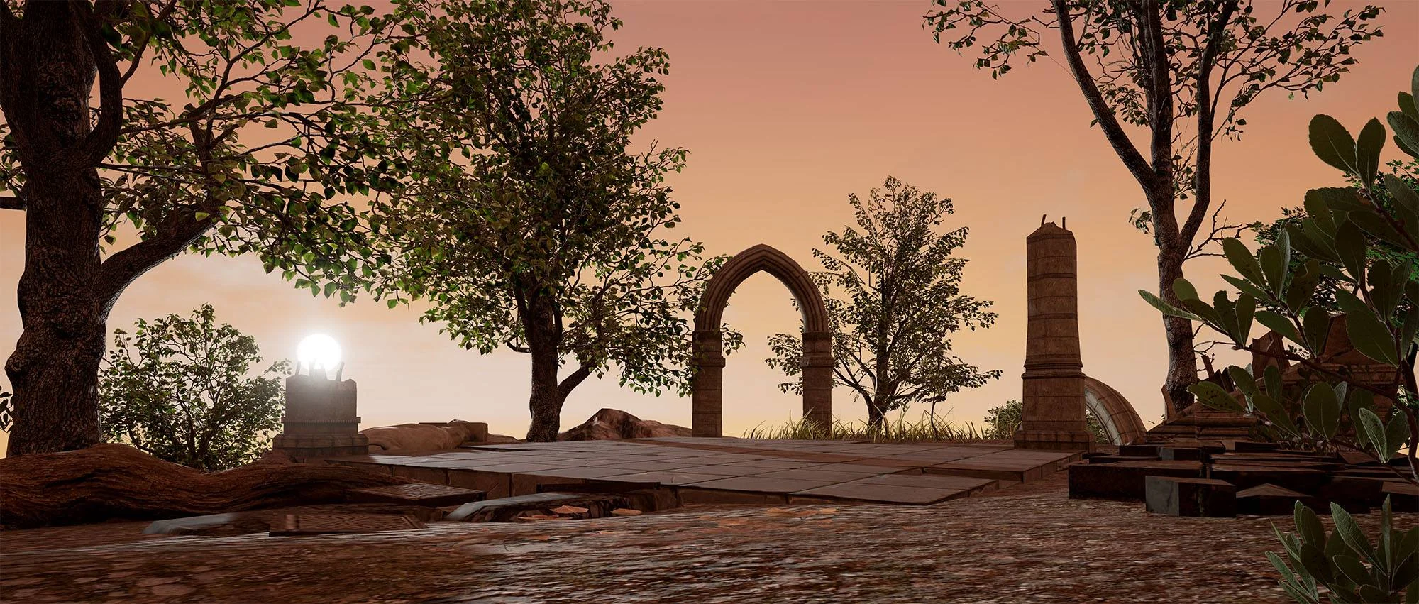An unmodified Unreal Engine output.