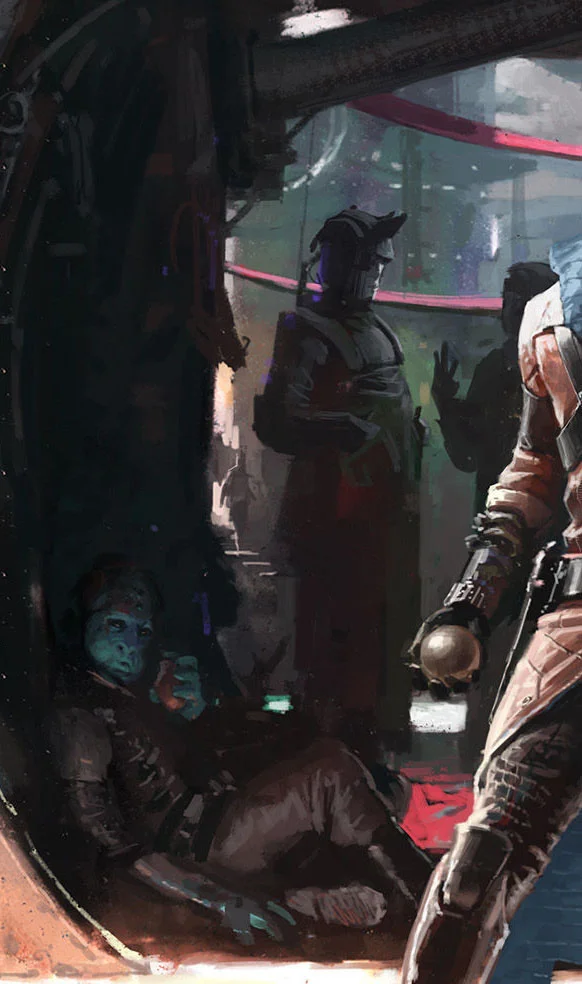 Midground characters