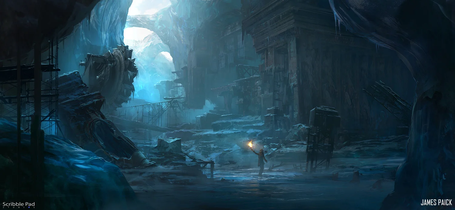 The Crystal Ice Cave - Tomb Raider