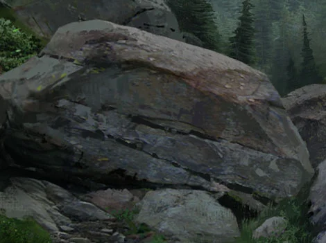 That's a big rock.
