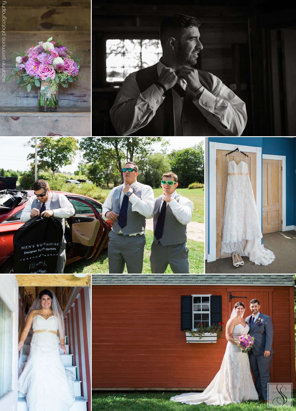 Coolidge Family Farm Maine Wedding