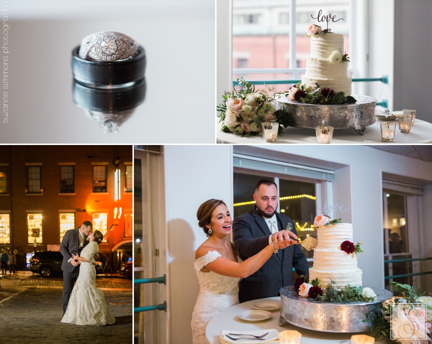 Emily & Coleman's Wedding at Mariner's Church in Portland's Old Port