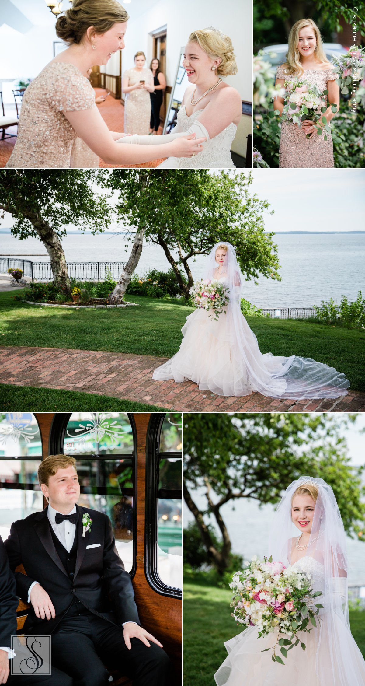 Bar Harbor Regency Stone House Wedding