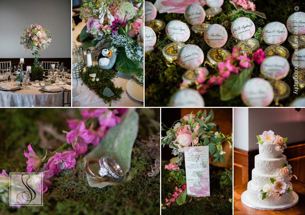 Wedding Details at the Bar Harbor Regency Stone House