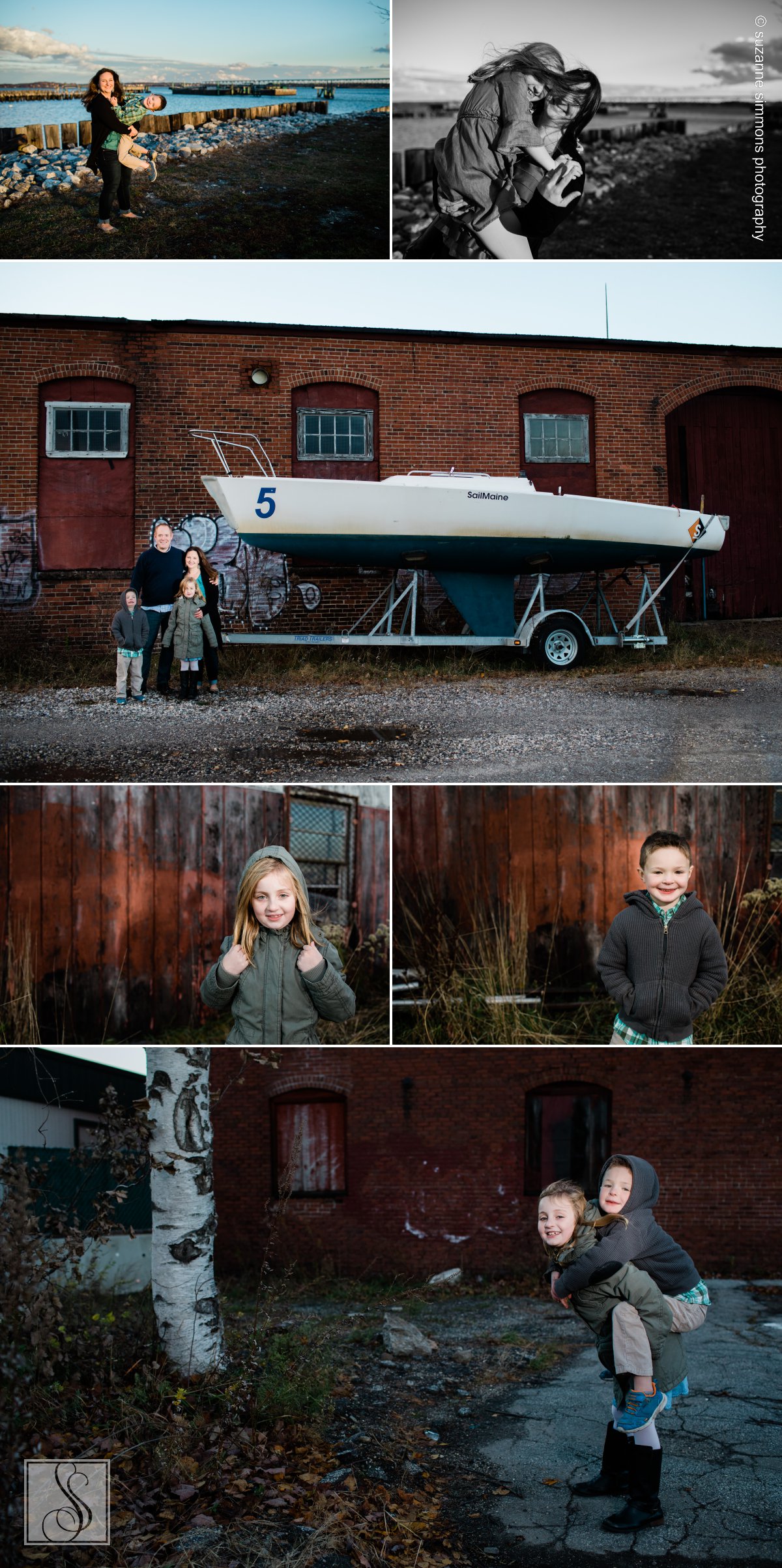 Portland Maine Family Portraits