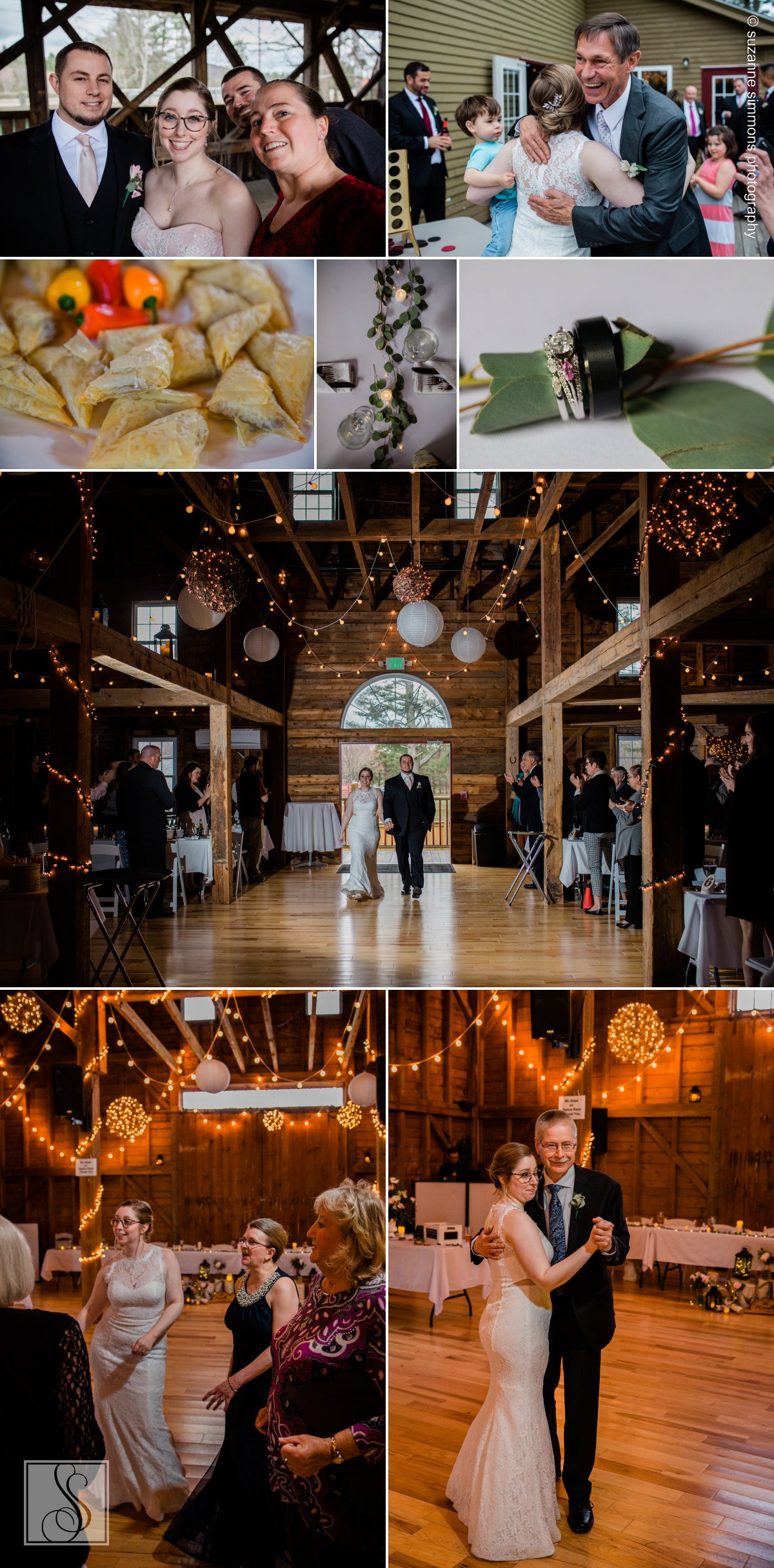 Wedding reception at the 1888 Wedding Barn