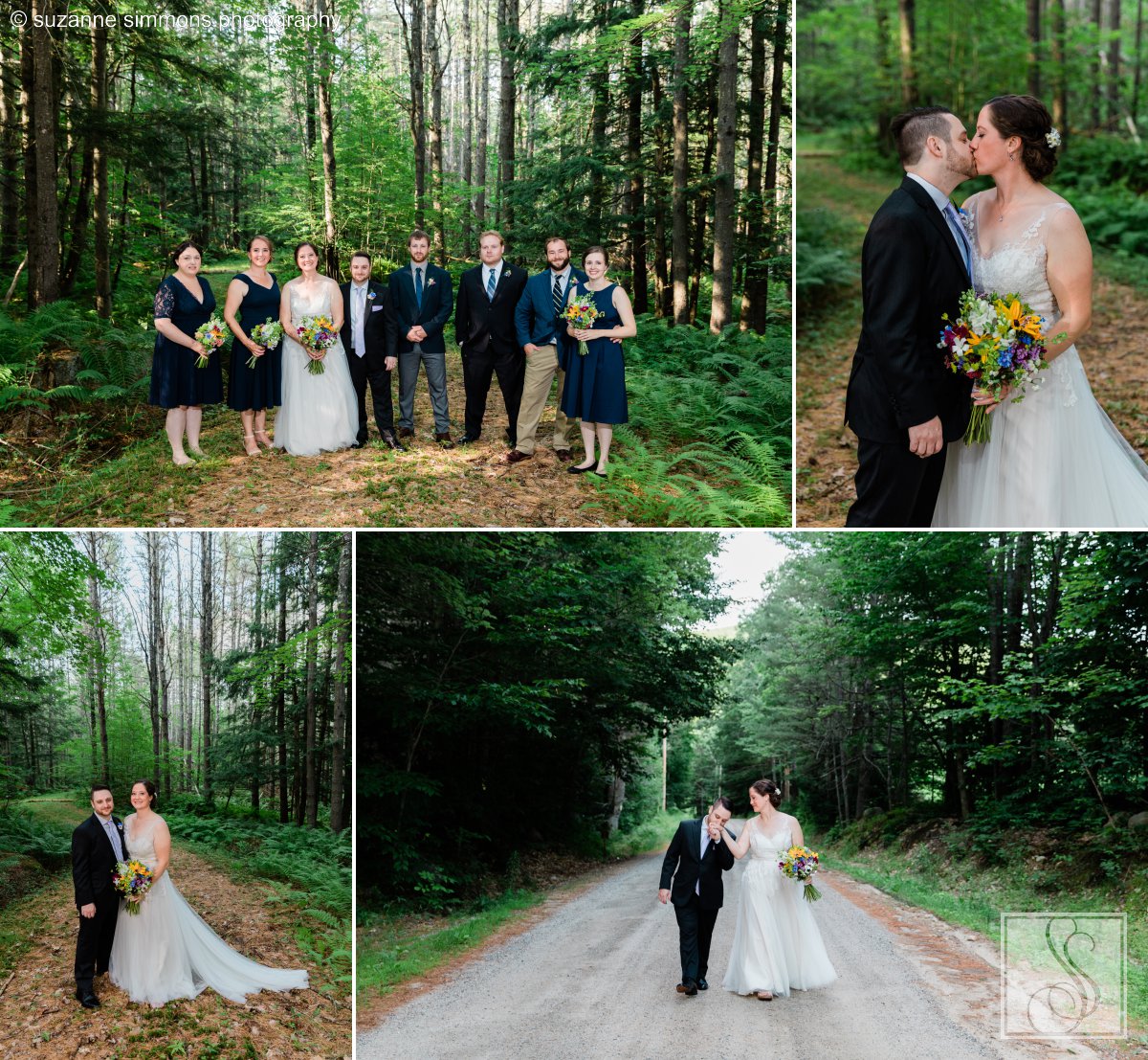 Wedding portraits at Stone Mountain Arts Center