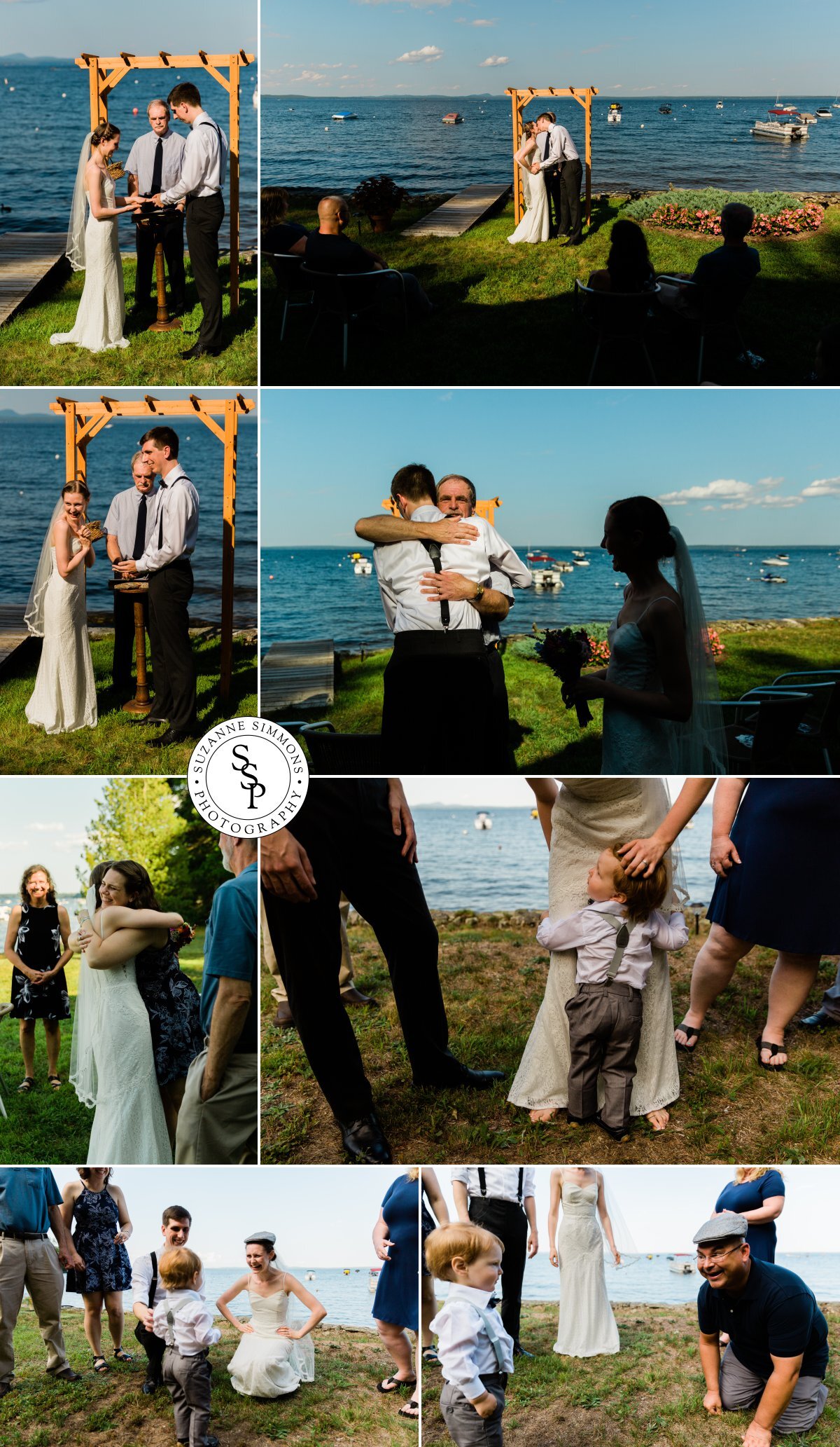 Micro-wedding in Standish, Maine