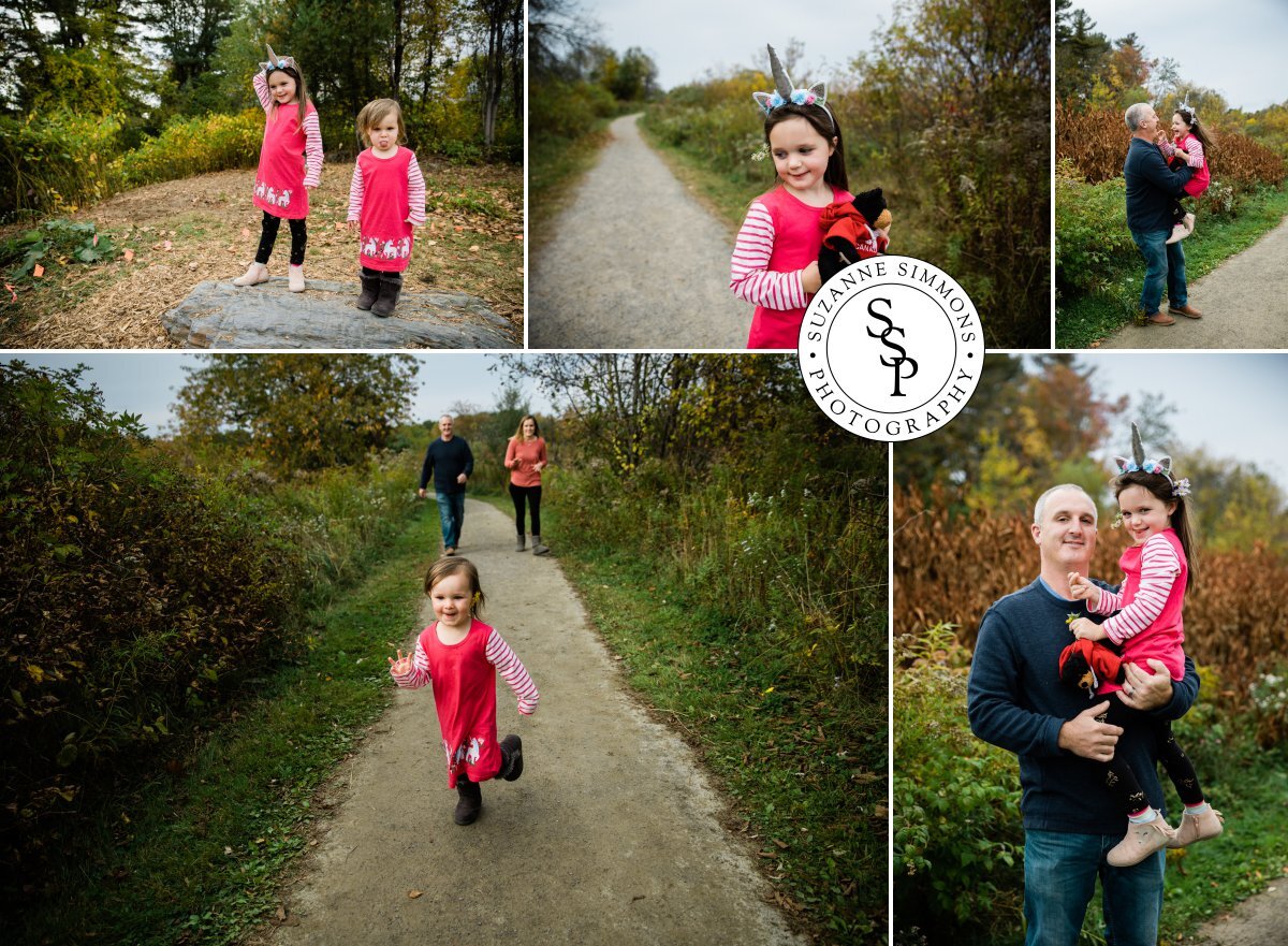The "D" family annual portraits at Pleasant Hill Preserve
