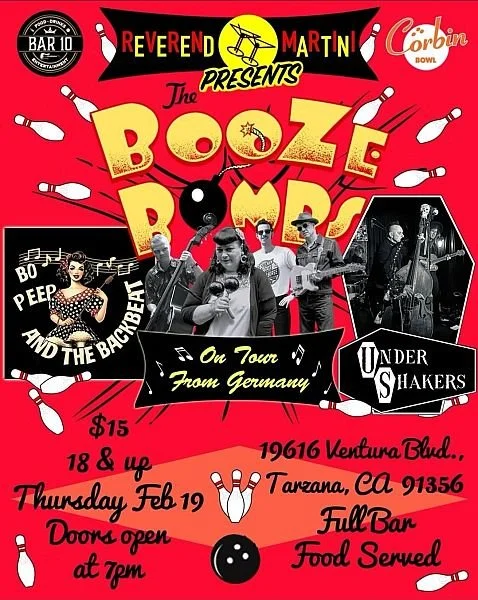 rockabilly show, 2-19-2026, booze bombs