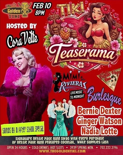 burlesque shows, 2-10-2026, teaserama