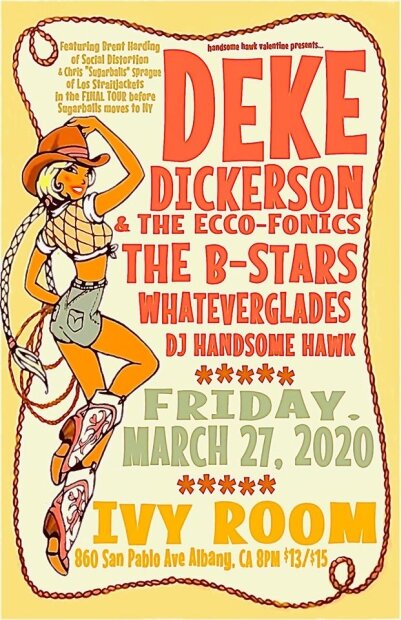 Deke Dickerson & The Ecco-Fonics/The B-Stars/Whateverglades — Let's Go  Rockabilly!