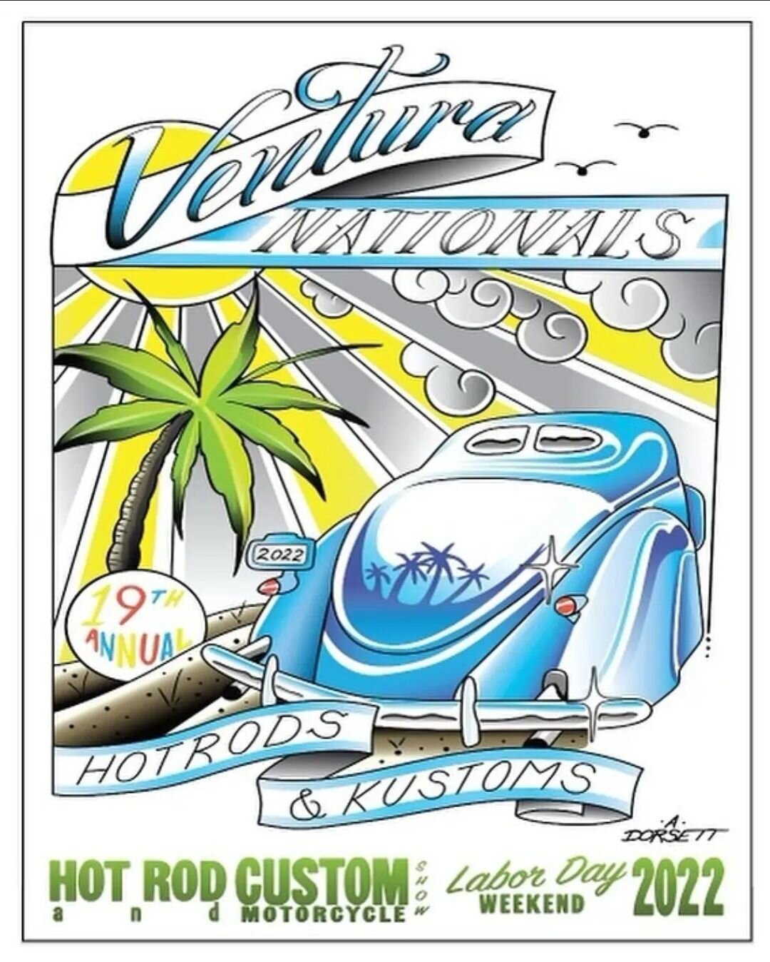 Saturday! Sept 3rd: 19th Annual Ventura Nationals in Ventura, CA.