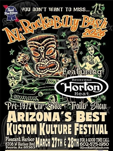 rockabilly show, 3-27-2026, az rockabilly bash