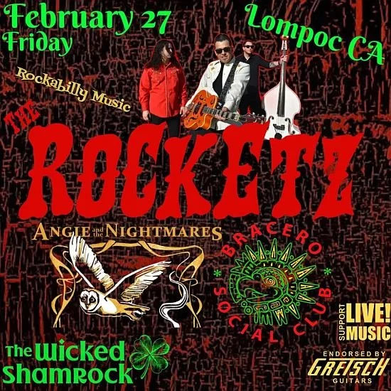 rockabilly show, 2-27-2026, the rocketz