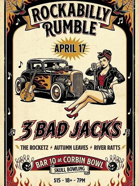 rockabilly show, 4-17-2026