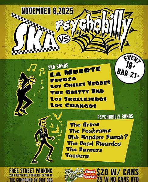 psychobilly show, 11-08-2025