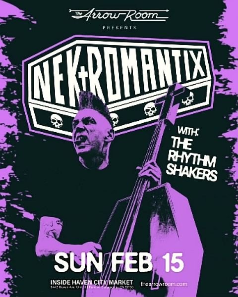 psychobilly shows, 2-15-2026, nekromantix