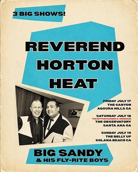rockabilly show, 7-17-2026, reverend
