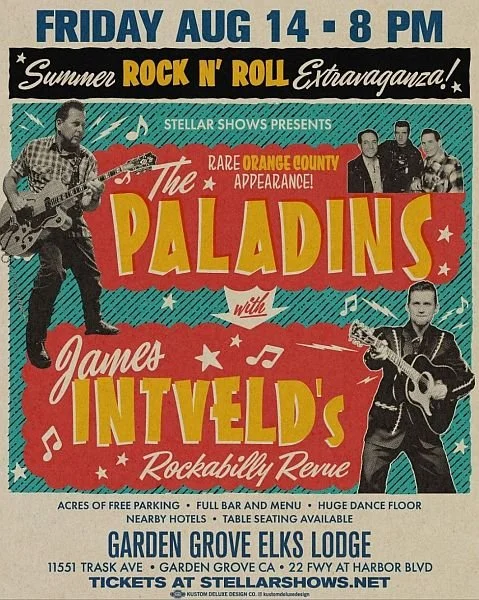 rockabilly show, 8-14-2026, paladins