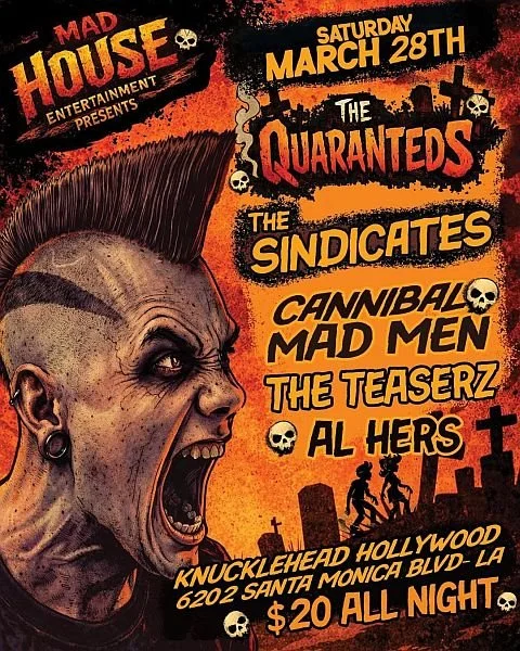 psychobilly show, 3-28-2026