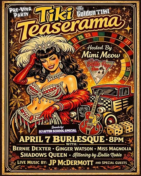 burlesque shows, 4-07-2026, teaserama