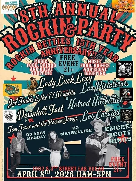 rockabilly shows, 4-08-2026