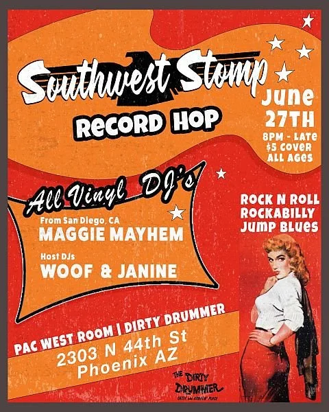 rockabilly show, 6-27-2026, southwest stomp