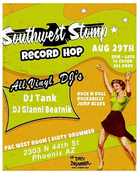 rockabilly show, 8-29-2026, southwest stomp