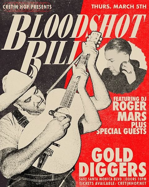rockabilly show, 3-05-2026, bloodshot bill