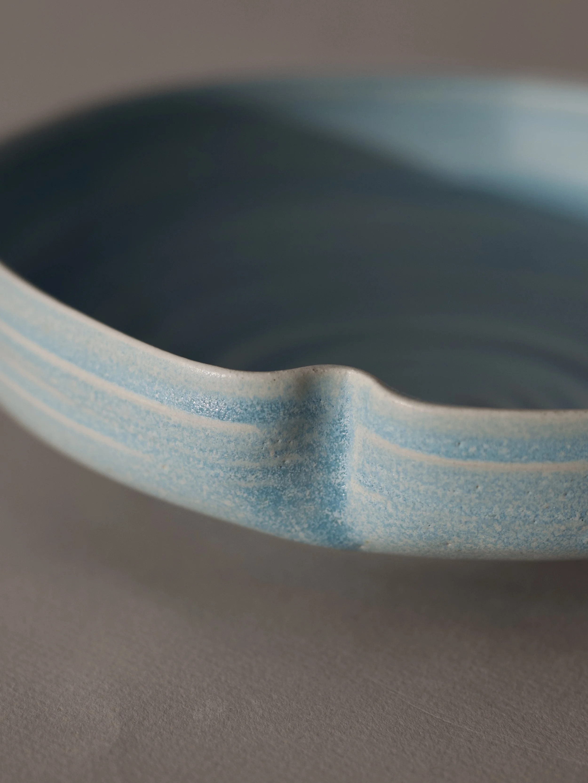 Natalie Weinberger_dented bowl_blue 2.jpeg