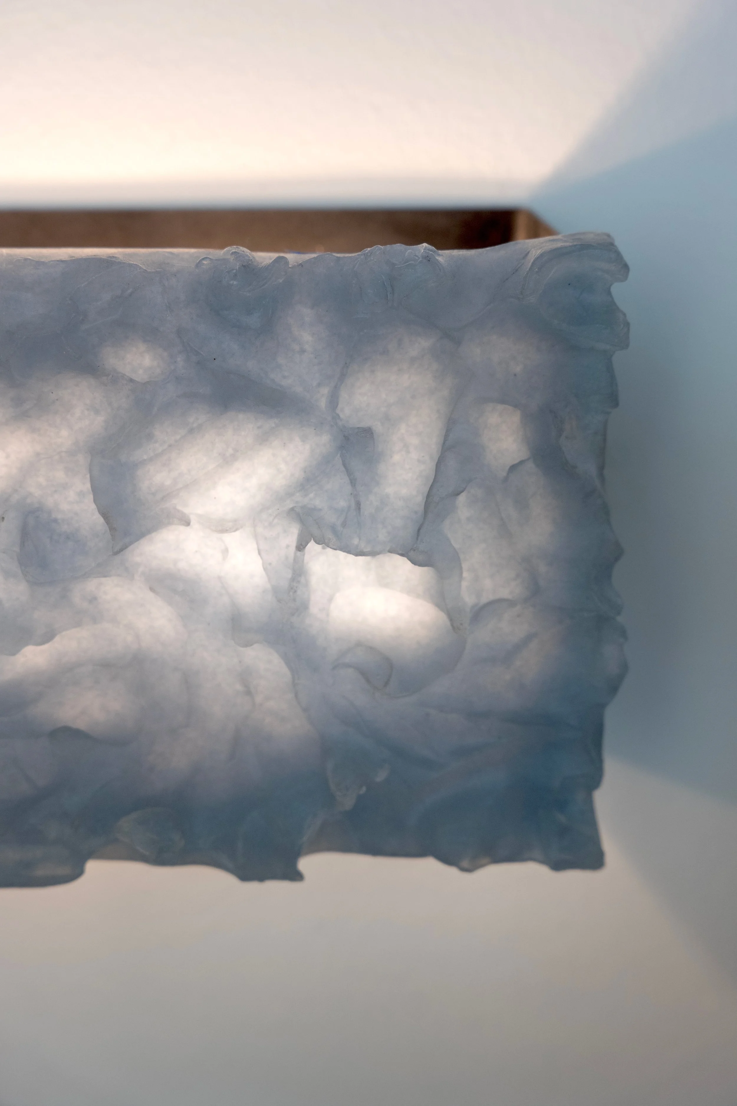 Natalie Weinberger_cast glass sconce_periwinkle_detail.jpeg