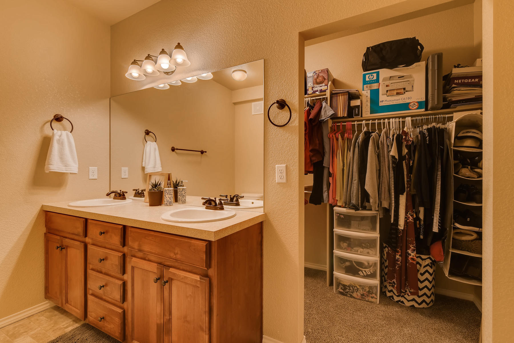 Large Walk-In Closet