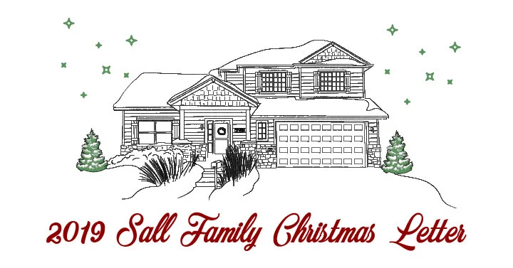 2019 Sall Family Christmas Letter